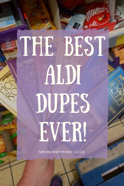 best aldi dupes